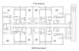 Icon Floor Plan 2 San Diego Downtown