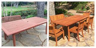 Patio Furniture Refinishing Teak