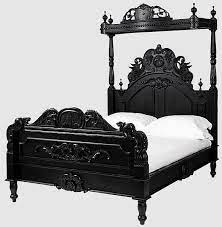 Wooden Bed Gothic Revival Architecture