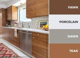 Kitchen Colors Brown Cabinets