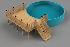 Plans For Above Ground Pool Deck 12x16