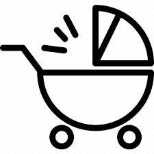 Baby Car Seat Walker Icon
