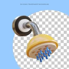 Shower Bathroom Bath 3d Icon Psd