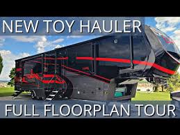 Brand New Luxe Toy Hauler Floorplan