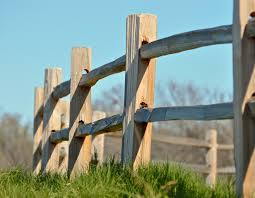 split post rail fences