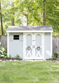 Outdoor Storage Shed Makeover Ideas