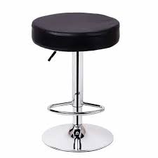 Rf Black Round Bar Stool Without Back