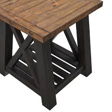 Solid Wood End Table 840135