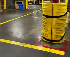best ways to protect warehouse columns