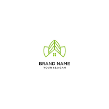 Leaf Home Logo Icon Design Template