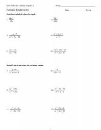 Simplifying Rational Expressions 2