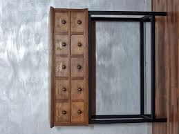 Apothecary Cabinet With 10 Drawers For