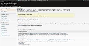 ewm tracking and planning resources