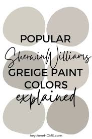 Sherwin Williams Greige Colors