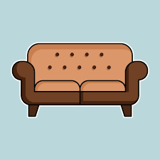 Sofa Icon Vector On Trendy Design