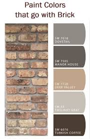 Paint Colors That Go With Brick