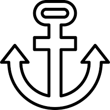 Anchor Free Transportation Icons