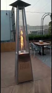 Ss Stainless Steel Pyramid Patio Heater