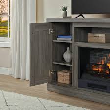 58in Medium Gray Electric Fireplace