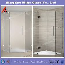 Clear Tempered Shower Glass Door