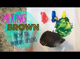 Mix Brown From The Primary Colors