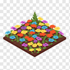 Topiary Design Isometric Square