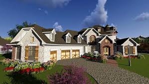 Plan 75414 Two Story European Home Design