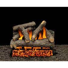 Vented Propane Gas Fireplace Log