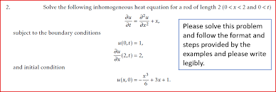 Solve The Following Ingeneous Heat