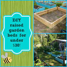 Diy Super Easy Raised Garden Bed For