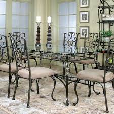 Wescot Rectangular Glass Dining Table