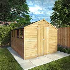 Mercia Overlap Apex Shed 10 X 8