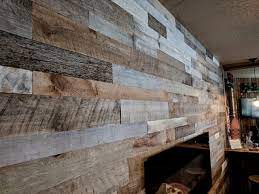 Reclaimed Wood Wall Planks Rustic