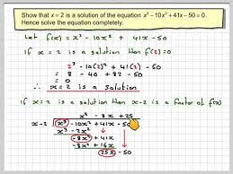 Cubic Equation Over A Complex Plane