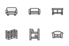 12 449 Home Decor Icon Packs Free In
