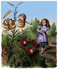Alice In The Garden Of Live Flowers