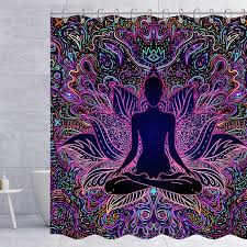 Buy God Of Buddha Statue Shower Curtain