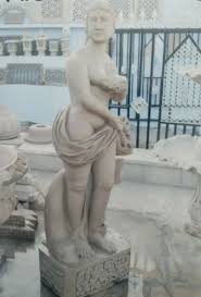 Sandstone White Garden Decorative Stand