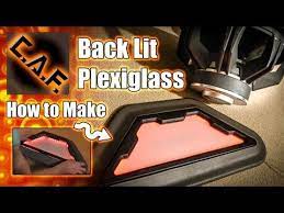 Led Lit Plexiglass Install Light Up
