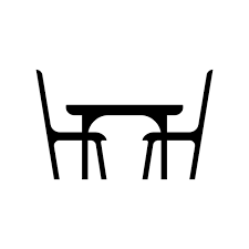 Chair And Table Logo Template Vector