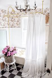 Extra Long Shower Curtains Shabby Chic