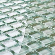 Ice White 2 5 X 2 5cm Mosaic Tiles