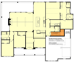 Transitional Modern Farmhouse Plan