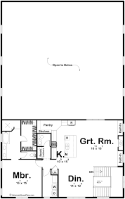 1 Bedroom Barndominium Style House