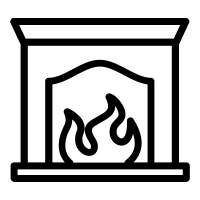 Fireplace Icons Free Svg Png