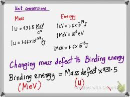 Calculating Binding Energy