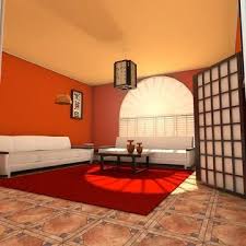 Zen Living Room 3d Model