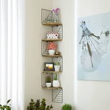 5 Tier Decorative Floating Corner Wall