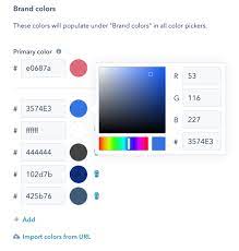 Edit Your Logo Favicon And Brand Colors