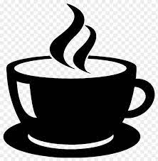 Coffee Cup Tea Black Silhouette Icon